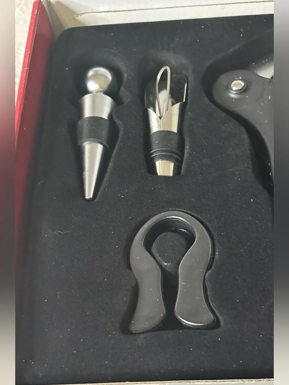 6-Piece Easy Lift Corkscrew Set - Silver Finish